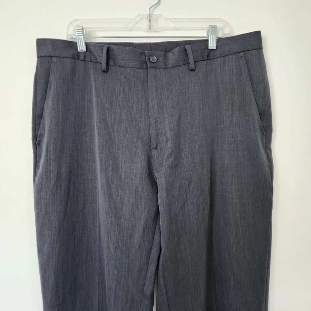 Haggar gray dress